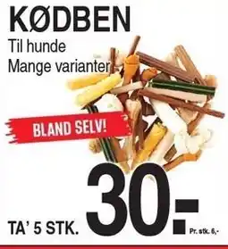 ABC Lavpris KØDBEN - TA' 5 STK tilbud
