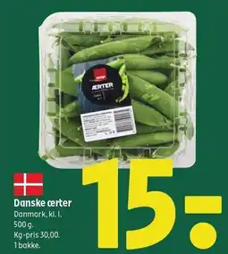 Coop 365 Danske ærter tilbud