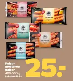Netto Pølse- mesteren pølser tilbud