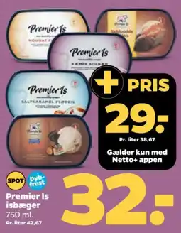 Netto Premier Is isbæger tilbud