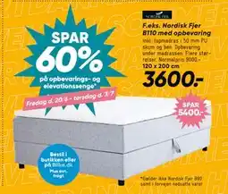 Bilka Nordisk Fjer B110 med opbevaring tilbud