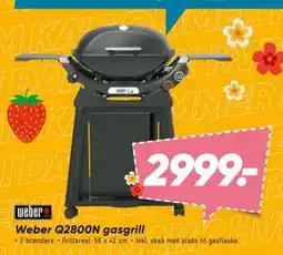 Bilka Weber Q2800N gasgrill tilbud