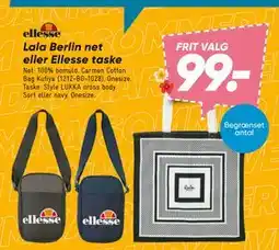 Bilka Lala Berlin net eller Ellesse taske tilbud