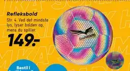 Bilka Refleksbold tilbud