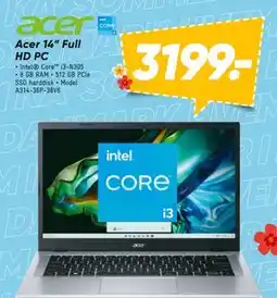 Bilka Acer 14” Full HD PC tilbud