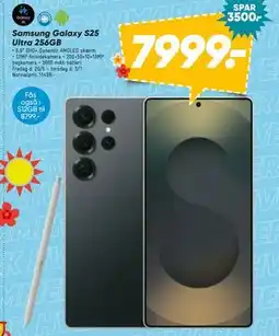 Bilka Samsung Galaxy S25 Ultra 256GB tilbud
