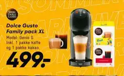 Bilka Dolce Gusto Family pack XL tilbud
