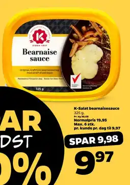 Netto K-Salat bearnaisesauce tilbud
