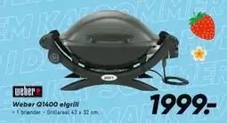 Bilka Weber Q1400 elgrill tilbud