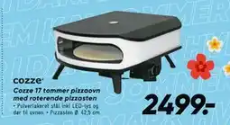 Bilka Cozze 17 tommer pizzaovn med roterende pizzasten tilbud