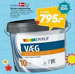 Bilka Dyrup vægmaling tilbud