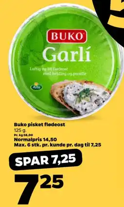 Netto Buko pisket flødeost tilbud