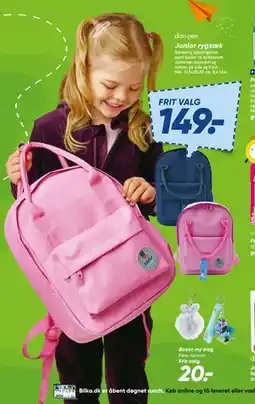 Bilka Junior rygsæk tilbud