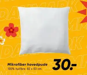 Bilka Mikrofiber hovedpude tilbud
