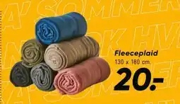 Bilka Fleeceplaid tilbud