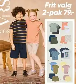 Bilka T-shirt eller shorts tilbud