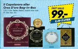 Bilka Il Capolavoro eller Orso D’oro Bag-in-Box tilbud