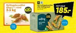 Bilka XXL kyllingebrystfilet eller kyllingespyd tilbud