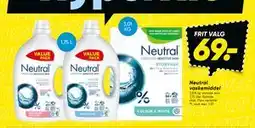 Bilka Neutral vaskemiddel tilbud