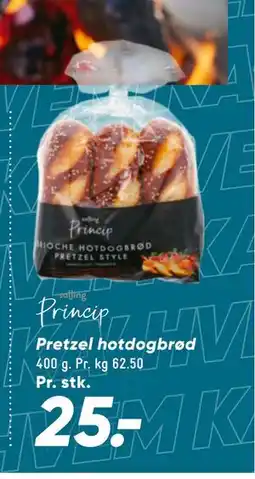 Bilka Pretzel hotdogbrød tilbud