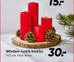 Bilka Windsor rustik bloklys tilbud