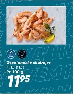 Bilka Grønlandske skalrejer tilbud
