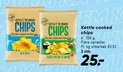 Bilka Kettle cooked chips tilbud