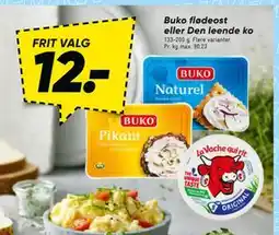 Bilka Buko flødeost eller Den leende ko tilbud