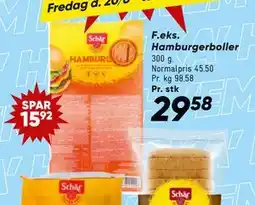 Bilka Hamburgerboller tilbud