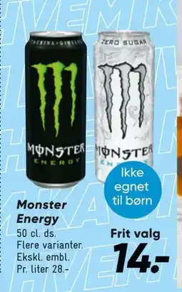 Bilka Monster Energy tilbud