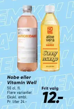 Bilka Nobe eller Vitamin Well tilbud