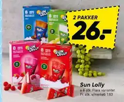 Bilka Sun Lolly tilbud