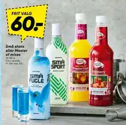 Bilka Små shots eller Master of mixes tilbud