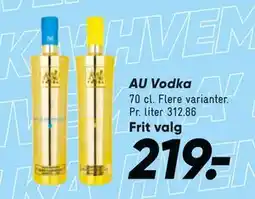 Bilka AU Vodka tilbud