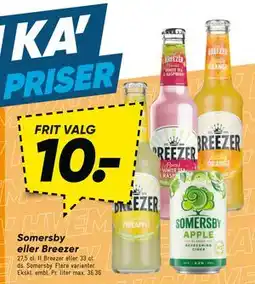 Bilka Somersby eller Breezer tilbud