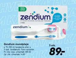 Bilka Zendium mundpleje tilbud