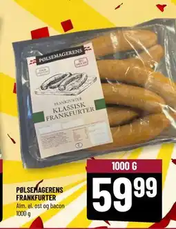Løvbjerg PØLSEMAGERENS FRANKFURTER tilbud