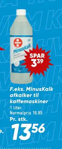 Bilka MinusKalk afkalker til kaffemaskiner tilbud