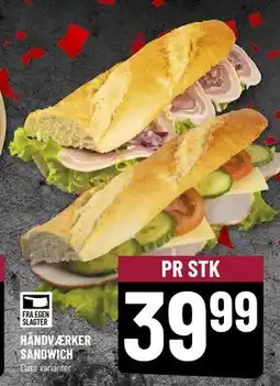 Løvbjerg HÅNDVÆRKER SANDWICH tilbud