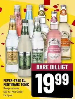 Løvbjerg FEVER-TREE EL. FENTIMANS TONIC tilbud