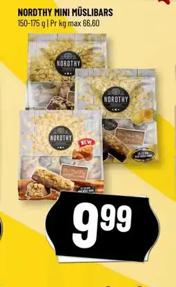 Løvbjerg NORDTHY MINI MÜSLIBARS tilbud