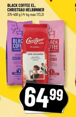 Løvbjerg BLACK COFFEE EL. CHRISTGAU HELBØNNER tilbud