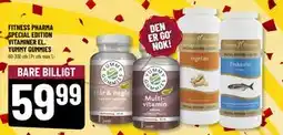 Løvbjerg FITNESS PHARMA SPECIAL EDITION VITAMINER EL. YUMMY GUMMIES tilbud