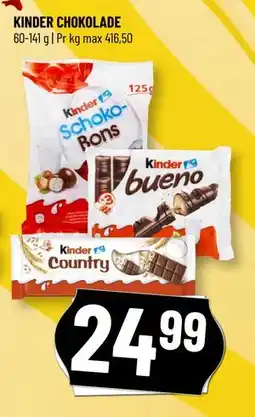 Løvbjerg KINDER CHOKOLADE tilbud