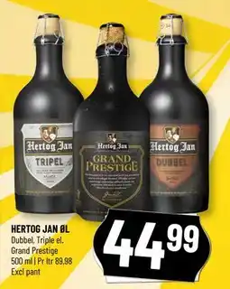 Løvbjerg HERTOG JAN ØL tilbud