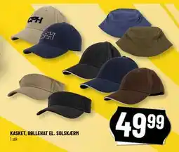 Løvbjerg KASKET, BØLLEHAT EL. SOLSKÆRM tilbud