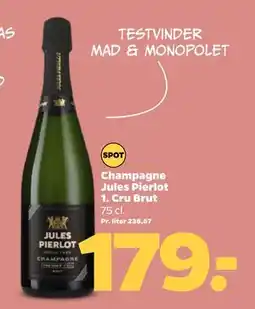 Netto Champagne Jules Pierlot 1. Cru Brut tilbud