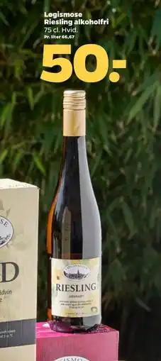 Netto Løgismose Riesling alkoholfri tilbud
