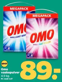 Netto Omo vaskepulver tilbud