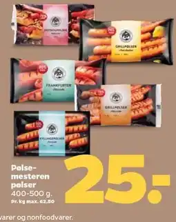 Netto Pølsemesteren pølser tilbud
